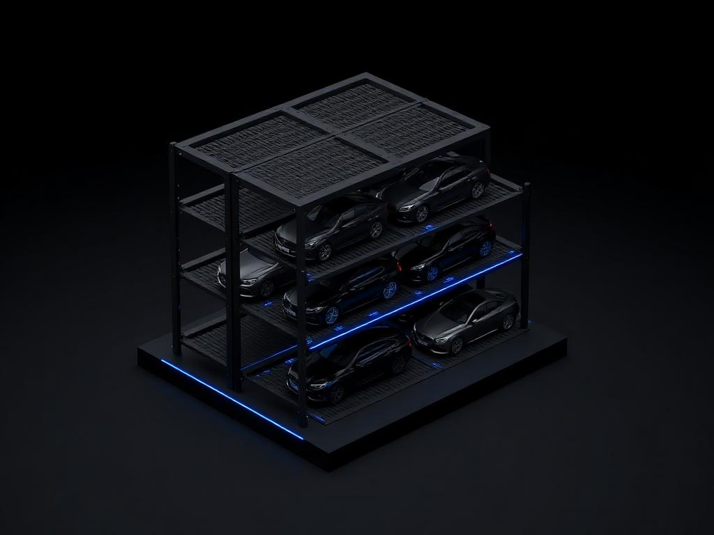 Puzzleparker 543 automated parking system