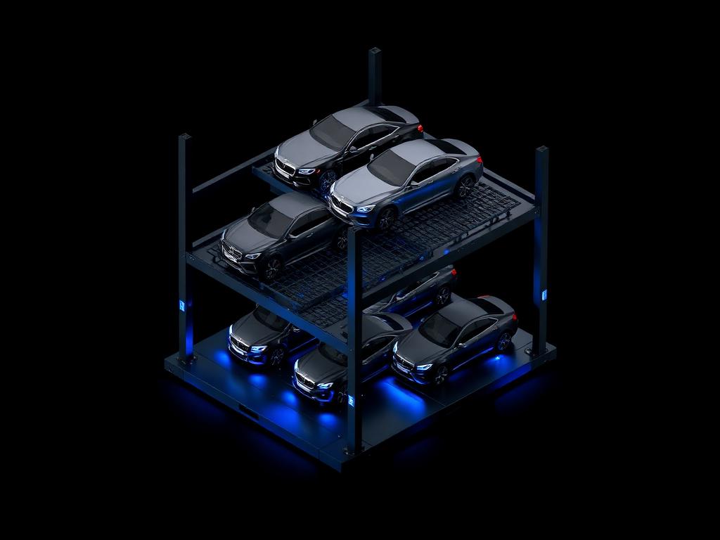 Puzzleparker 552 automated parking system