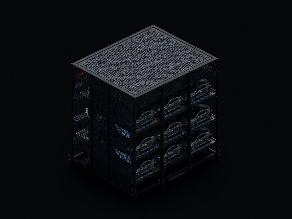 Puzzleparker 555 automated parking system